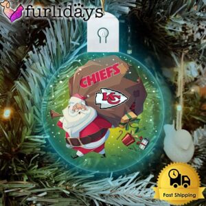 NFL Kansas City Chiefs Santa Coming…