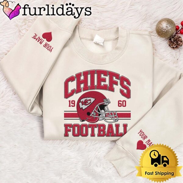 NFL Kansas City Chiefs Year The Team Was Founded Custom Embroidered Sweatshirt