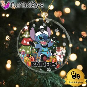 NFL Las Vegas Raiders Cute Stitch…