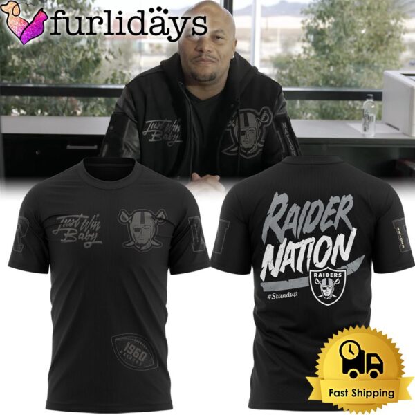 NFL Las Vegas Raiders Nation Just Win Baby T Shirt