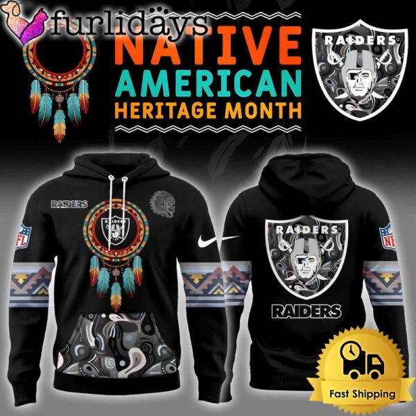 NFL Las Vegas Raiders Native American Heritage Month Hoodie