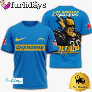 NFL Los Angeles Chargers Mascot Bolt…