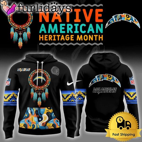 NFL Los Angeles Chargers Native American Heritage Month Hoodie