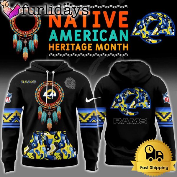 NFL Los Angeles Rams Native American Heritage Month Hoodie