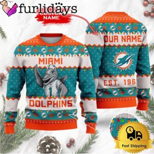 NFL Miami Dolphins Cute Mascot Custom…