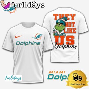 NFL Miami Dolphins Grinch They Not…