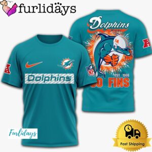 NFL Miami Dolphins Mascot Est 1966…