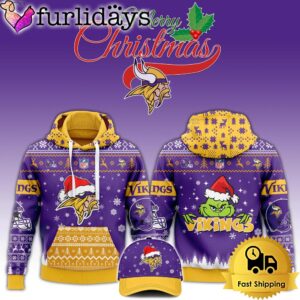 NFL Minnesota Vikings Grinch Merry Christmas…