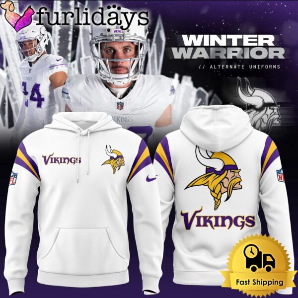 NFL Minnesota Vikings Winter Warrior Alternate Uniforms Hoodie