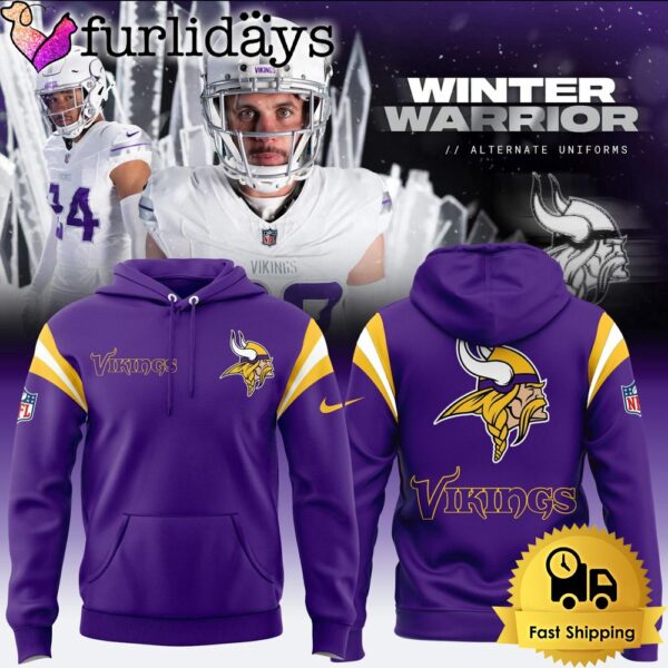 NFL Minnesota Vikings Winter Warrior Hoodie