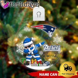 NFL New England Patriots Dabbing Santa…