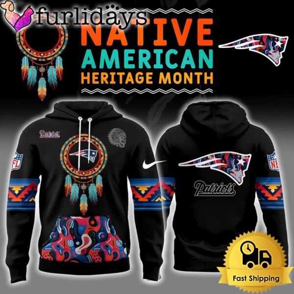 NFL New England Patriots Native American Heritage Month Hoodie