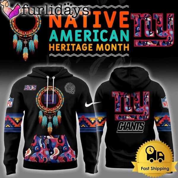 NFL New York Giants Native American Heritage Month Hoodie