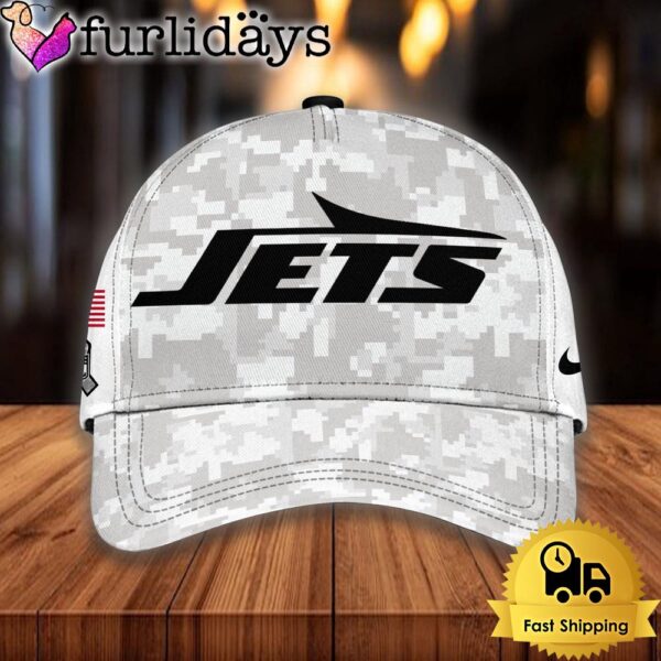 NFL New York Jets Camo 2024 Salute to Service Baseball Cap