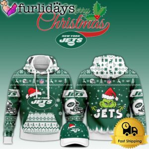 NFL New York Jets Grinch Merry…