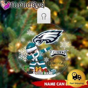 NFL Philadelphia Eagles Dabbing Santa Custom…