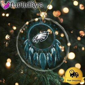 NFL Philadelphia Eagles Dreamcatcher Christmas Crystal…