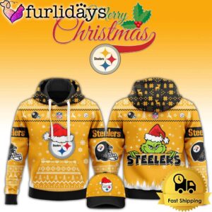 NFL Pittsburgh Steelers Grinch Merry Christmas…