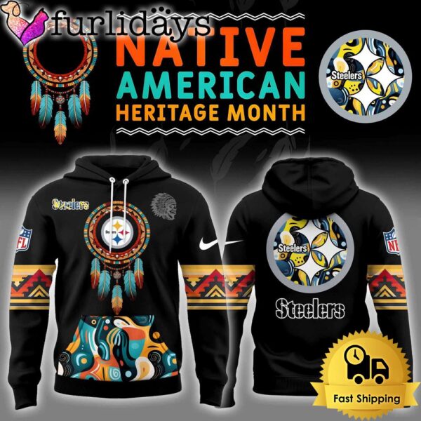 NFL Pittsburgh Steelers Native American Heritage Month Hoodie