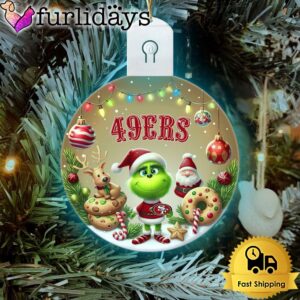 NFL San Francisco 49ers Cute Grinch…