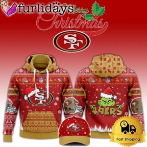 NFL San Francisco 49ers Grinch Merry…