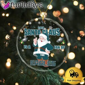 NFL Santa Love Philadelphia Eagles Christmas…