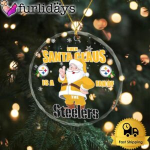 NFL Santa Love Pittsburgh Steelers Christmas…