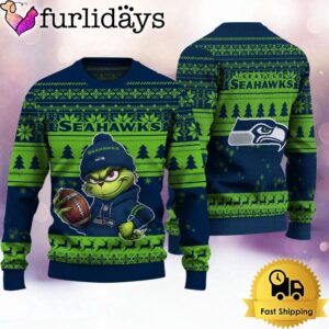 NFL Seattle Seahawks The Grinch Ugly…