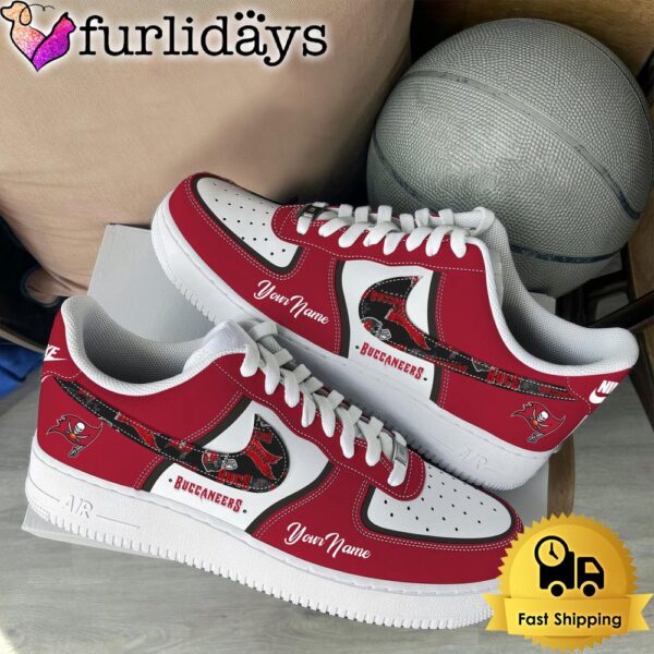 NFL Tampa Bay Buccaneers Logo Team Limited Edition New Design Custom Air Force 1 Shoes