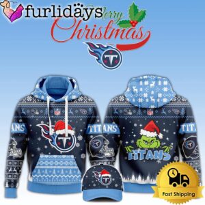 NFL Tennessee Titans Grinch Merry Christmas…