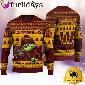 NFL Washington Commanders The Grinch Ugly…