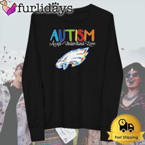 Philadelphia Eagles Autism Accept Understand Love T Shirt