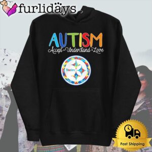 Pittsburgh Steelers Autism Accept Understand Love T Shirt