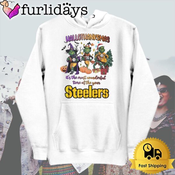 Pittsburgh Steelers Hallothanksmas T Shirt