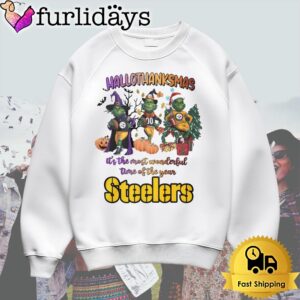 Pittsburgh Steelers Hallothanksmas T Shirt