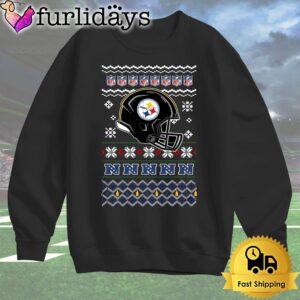 Pittsburgh Steelers Helmet Team Christmas T Shirt