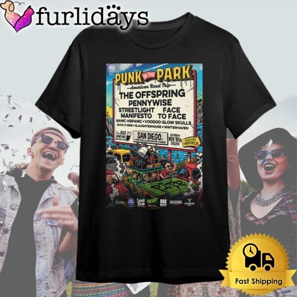 Punk In The Park Tour At San Diego, California Nov 16th, 2024 T Shirt