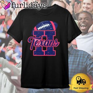 Retro Vintage Houston Texans Football T…