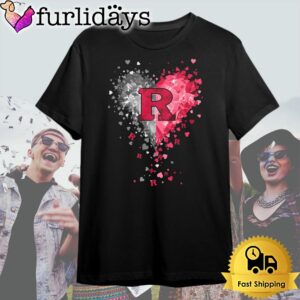 Rutgers Scarlet Knights Crystal Heart T…