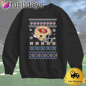 San Francisco 49ers Helmet Team Christmas T Shirt