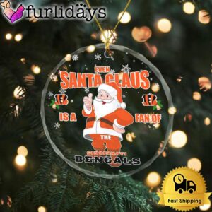 Santa Love NFL Cincinnati Bengals Christmas…