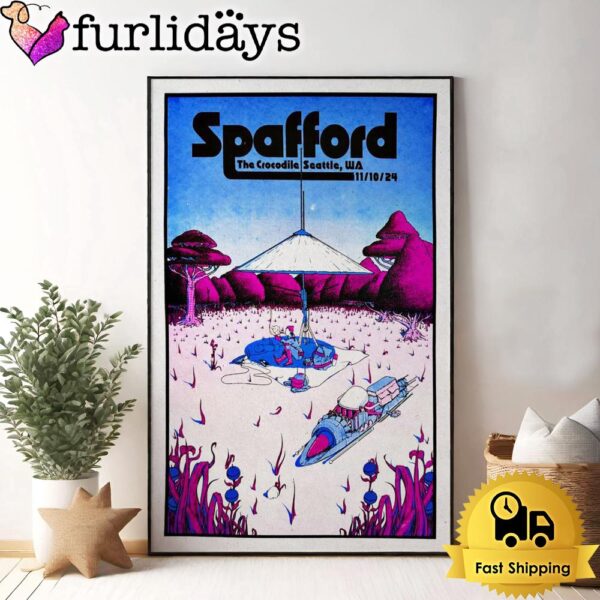 Spafford Tour On Nov 10 2024 in Seattle WA Poster Canvas