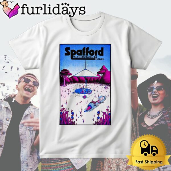 Spafford Tour On Nov 10 2024 in Seattle WA T Shirt