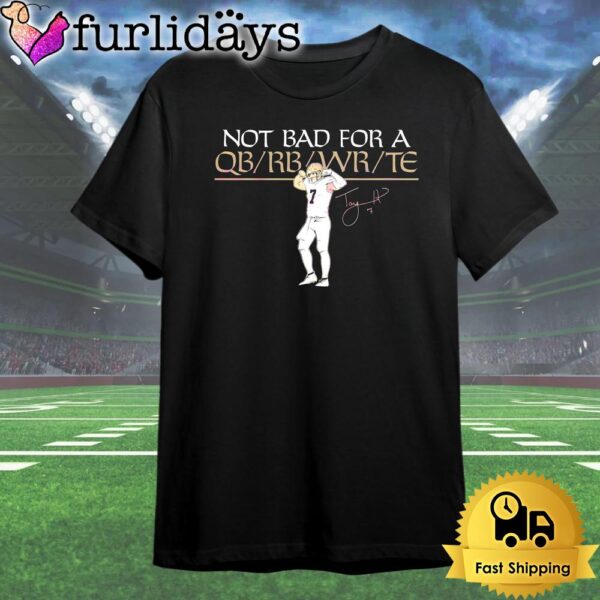 Taysom Hill New Orleans Saints Flex Qb T Shirt