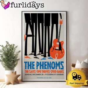 The Phenoms Tour At FitzGerald’s Sidebar In Berwyn, IL On Dec 29 2024 Poster Canvas