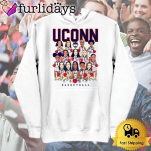 Uconn Huskies Womens Basketball Players Team T Shirt