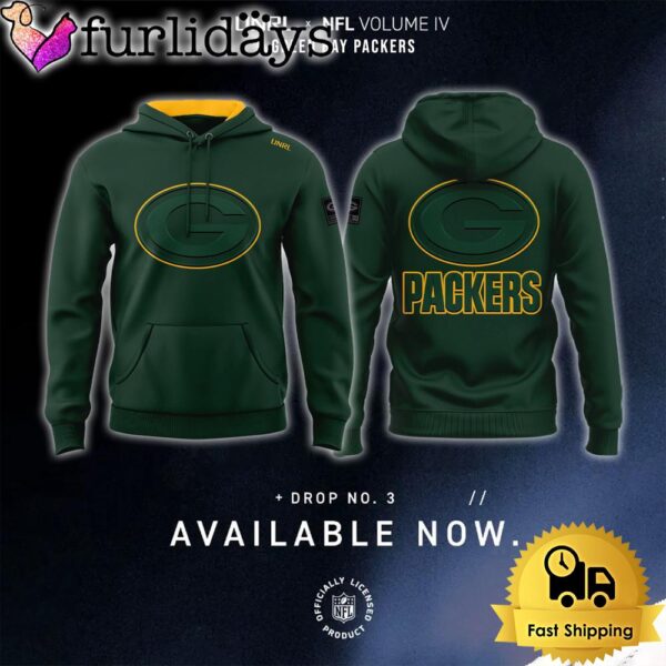 UNRL x NFL Green Bay Packers Crossover Drop No3 Hoodie