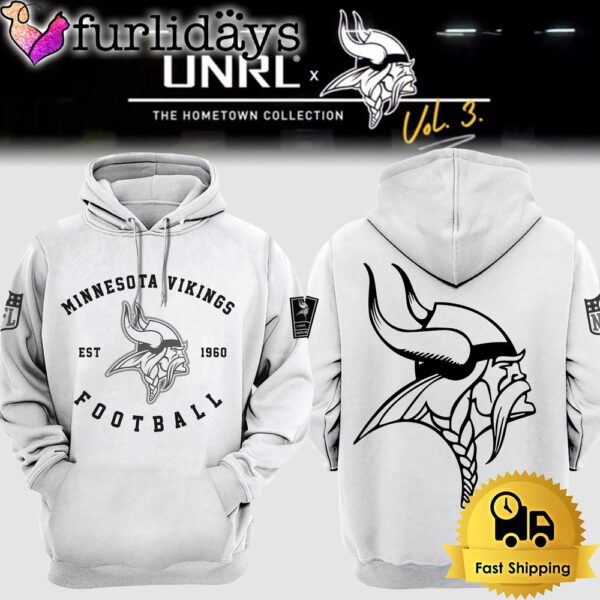 UNRL x NFL Minnesota Vikings The HomeTown Hoodie