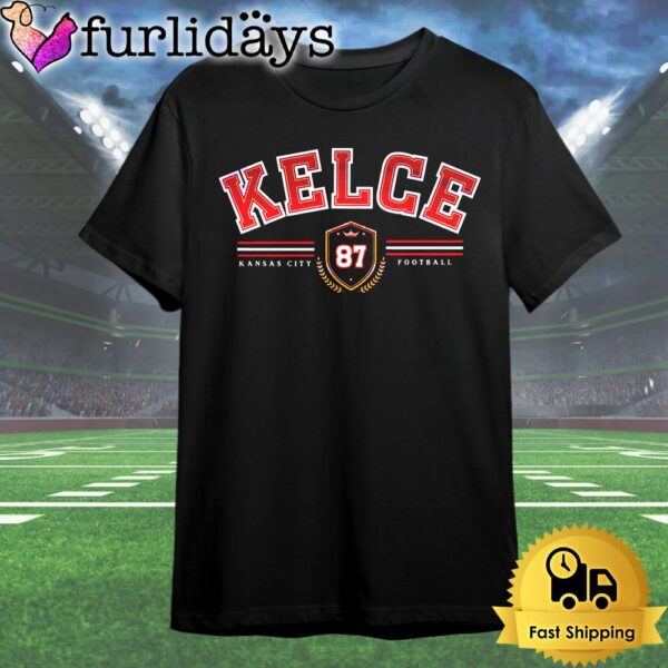 Vintage Travis Kelce Number 87 Kansas City Football T Shirt