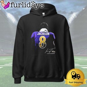 Baltimore Ravens Lamar Jackson 8 Signature T Shirt